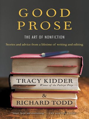 cover image of Good Prose